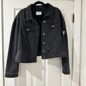 Old navy black denim jacket